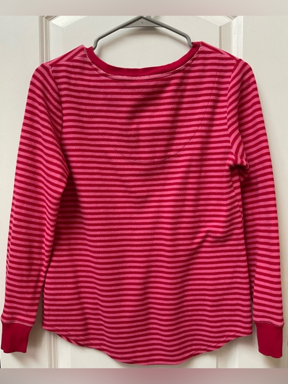 Disney Tinker Bell Pink Striped Henley - Picture 4 of 7